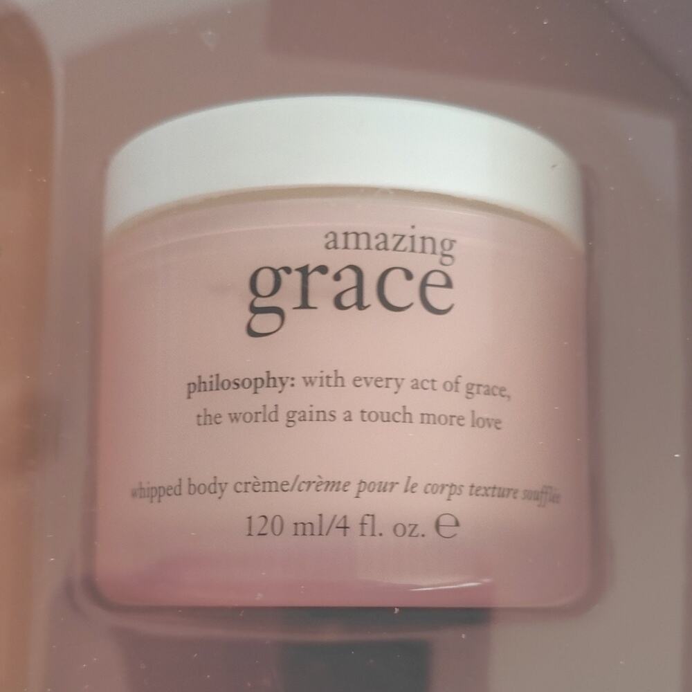 Philosophy Amazing Grace Gift Set 2 pc 8/4 oz Hydrating Shower Gel & Body Creme - Picture 6 of 12